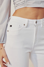 Load image into Gallery viewer, HIGH RISE ANKLE SKINNY WHITE JEANS
