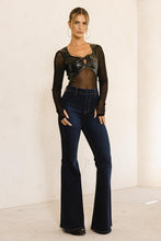 Load image into Gallery viewer, HIGH WAISTED FLARE JEAN
