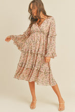 Load image into Gallery viewer, Floral Print Midi Dress
