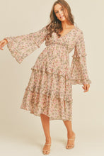 Load image into Gallery viewer, Floral Print Midi Dress
