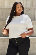 Load image into Gallery viewer, Criss Cross Pearl Detail Open Back T-Shirt
