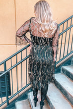 Load image into Gallery viewer, Sequin Open Front Sheer Cardigan
