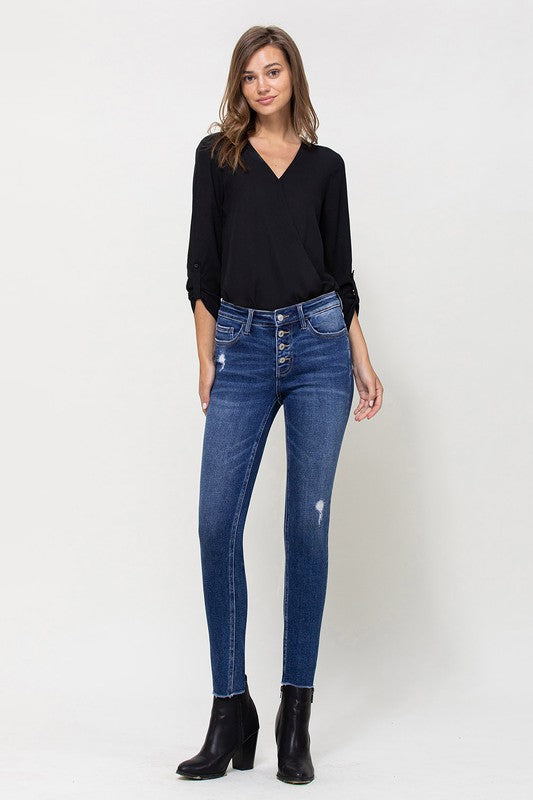 Amber Mid-rise Skinny Jeans