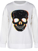 Load image into Gallery viewer, Graphic Dropped Shoulder Round Neck Sweatshirt*
