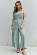 Load image into Gallery viewer, Crochet Detail Jumpsuit
