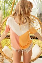 Load image into Gallery viewer, Color Block Short Sleeve T-Shirt
