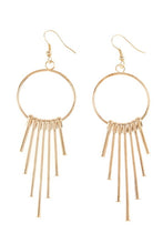 Load image into Gallery viewer, Gold Dangle Earrings
