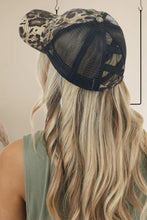 Load image into Gallery viewer, Black leopard baseball cap (Approx. ship date 6-7) freeshipping - Believe Inspire Beauty
