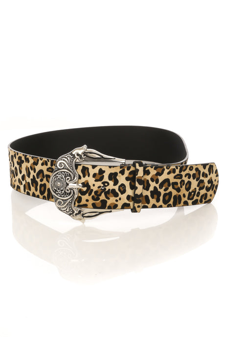 Leopard print wide belt freeshipping - Believe Inspire Beauty