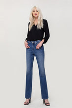 Load image into Gallery viewer, High Rise Strech Slim Bootcut Jeans
