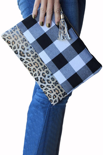Leopard Clutch - Believe Inspire Beauty 
