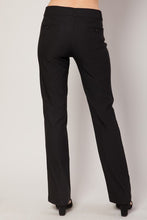 Load image into Gallery viewer, Black Boot Cut Stretch Dress Pants
