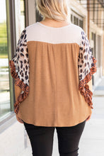 Load image into Gallery viewer, Khaki Waffle Knit top
